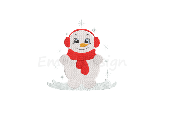 Cute Snowman Christmas Embroidery: A Seller’s Review