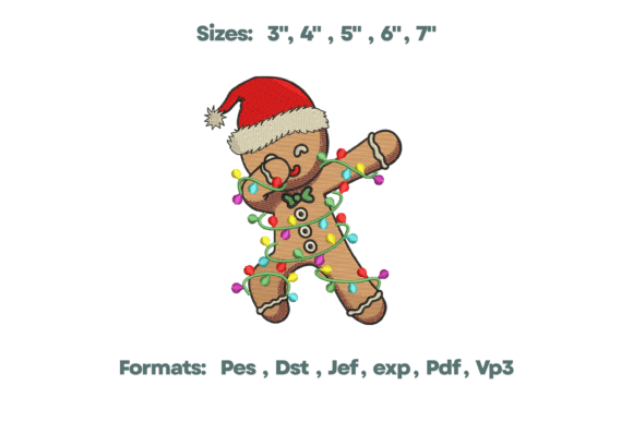 Gingerbread Christmas Embroidery Review