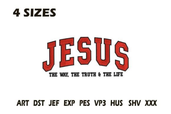Jesus the Way Embroidery Design Review