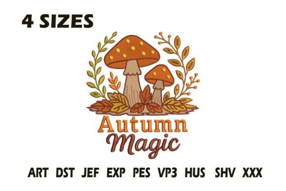 Review: Autumn Magic Mushroom Embroidery