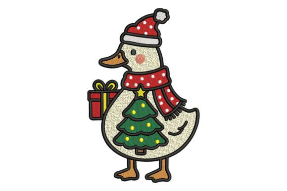 Review: Christmas Duck with Gift Embroidery