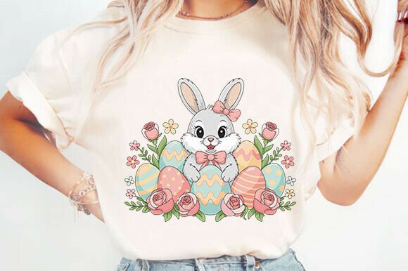 Review: Embroidery Easter Bunny Sublimation PNG for Apparel
