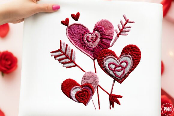 Review: Faux Crochet Cherry LOVE Yarn Embroidery