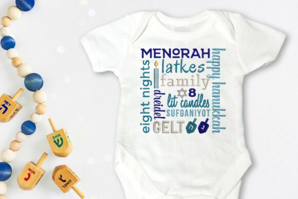 Review: Hanukkah Subway Art Embroidery Design