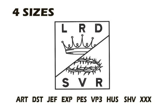 Review: Lord and Savior Crown Embroidery Design