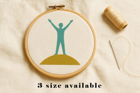 Review: Victory Pose Embroidery Design for Apparel