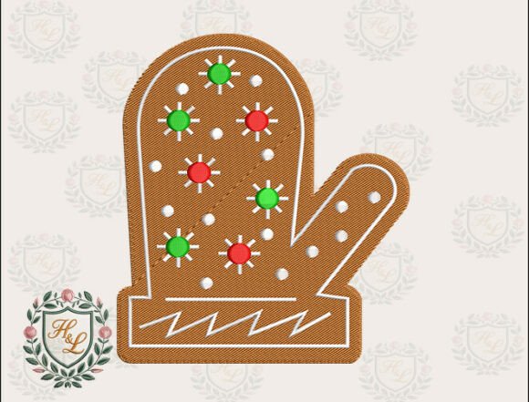 Reviewing Gingerbread Mitten Embroidery Files