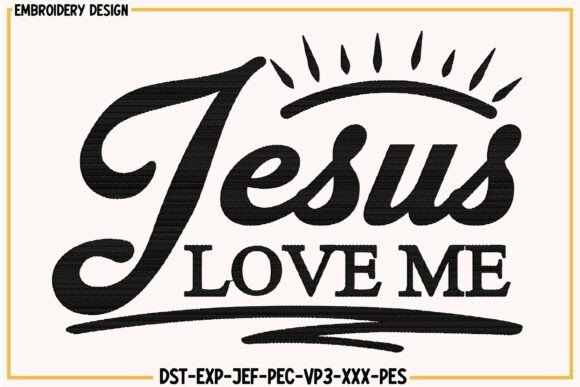 Reviewing Jesus Love Me Christian Embroidery
