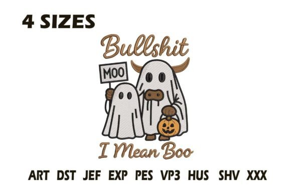 Reviewing the Bull Moo Boo Embroidery Design