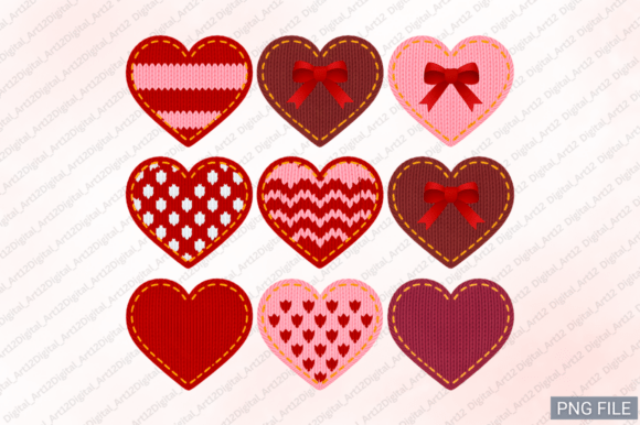 Reviewing the Knitted Heart Embroidery Design Set