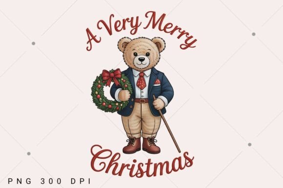 Reviewing the Merry Christmas Bear Embroidery Design