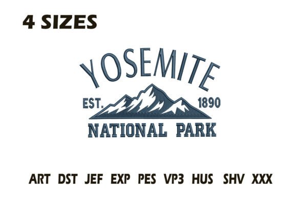 Reviewing Yosemite National Park Embroidery